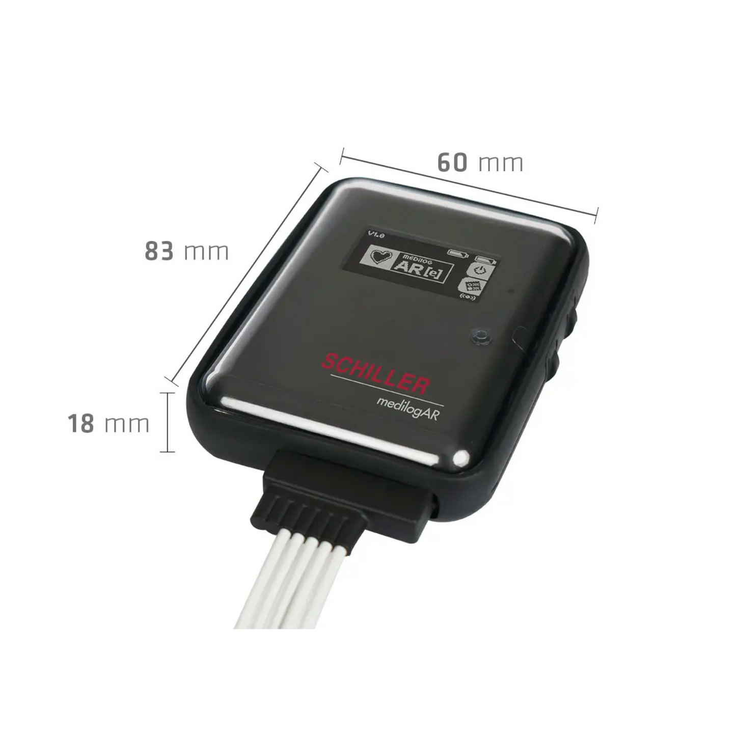 ECG Holter PACKAGE: FIVE MedilogAR Office 5 leads.