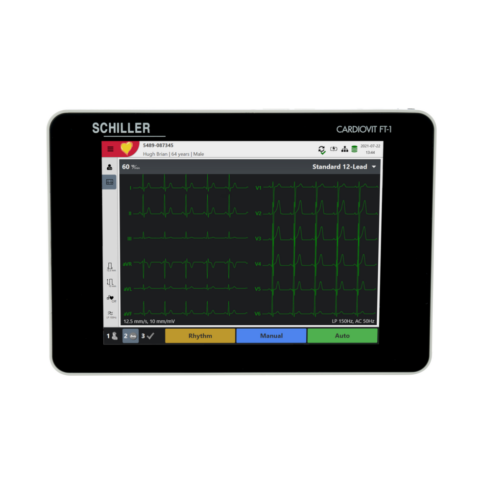 SCHILLER CARDIOVIT FT-1 Interpretative 12 Channel Ecg – Medprozone