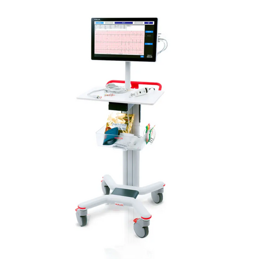 Schiller Diagnostic Station DS20, SpO2 Masimo version, 3-leads ECG, Nibp, Temperature (With Cart)