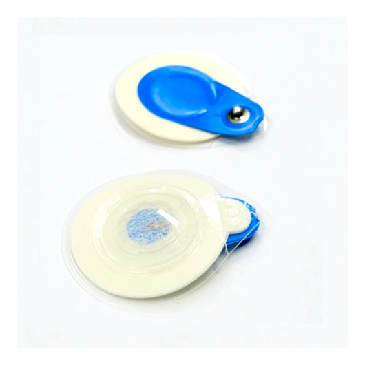 Disposable ECG electrodes clip type. Set of 25 pieces