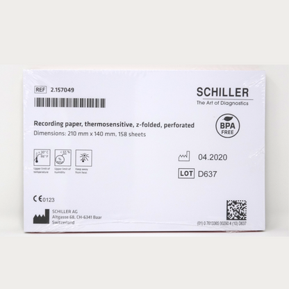 Paper for SCHILLER models SP-10 and AT-10 EKG