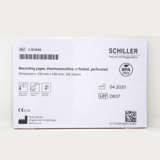 Paper for SCHILLER models SP-10 and AT-10 EKG