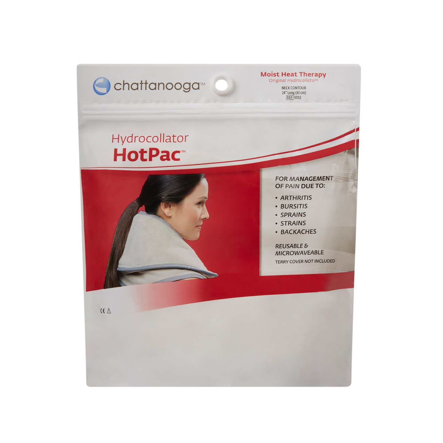 Hydrocollator Neck Contour Hotpac 24" long (61 cm Long)