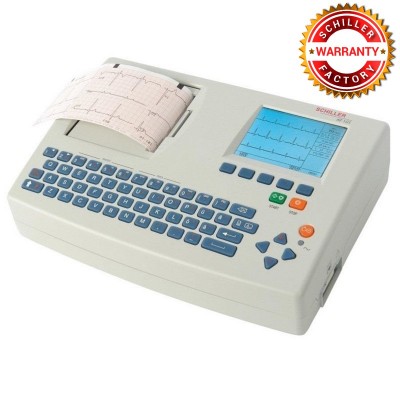 Schiller Cardiovit AT-101 Interpretative 3-channel ECG/EKG Machine ...