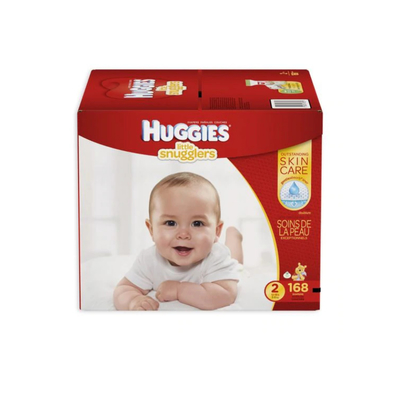 Pampers Size (2) Mega Box 168 Diapers